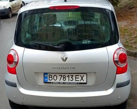 Сірий Рено Модус, об'ємом двигуна 1.1 л та пробігом 80 тис. км за 5500 $, фото 2 на Automoto.ua