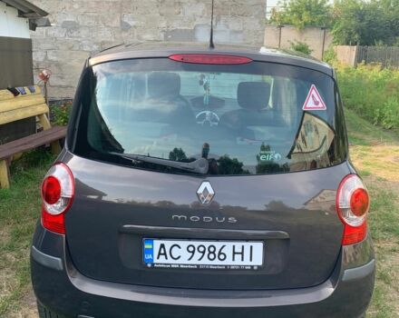 Серый Рено Модус, объемом двигателя 1.5 л и пробегом 253 тыс. км за 5500 $, фото 3 на Automoto.ua