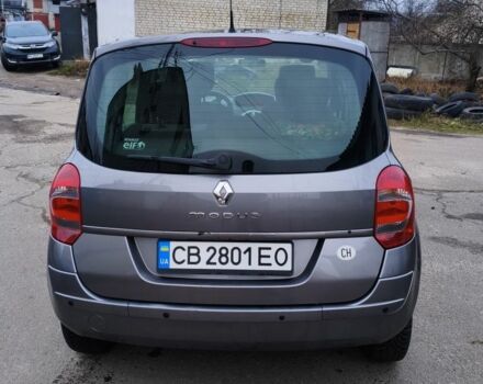 Серый Рено Модус, объемом двигателя 1.6 л и пробегом 189 тыс. км за 6500 $, фото 3 на Automoto.ua