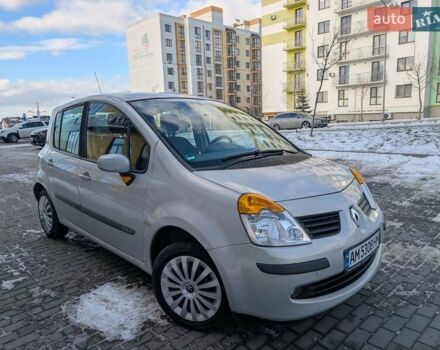 Сірий Рено Модус, об'ємом двигуна 1.2 л та пробігом 190 тис. км за 3550 $, фото 1 на Automoto.ua