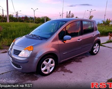 Серый Рено Модус, объемом двигателя 1.6 л и пробегом 115 тыс. км за 4500 $, фото 1 на Automoto.ua