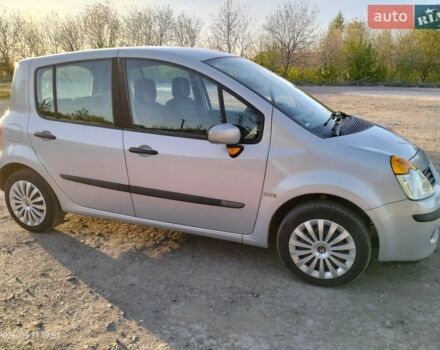 Серый Рено Модус, объемом двигателя 1.2 л и пробегом 200 тыс. км за 3800 $, фото 1 на Automoto.ua