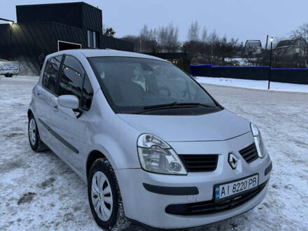 Серый Рено Модус, объемом двигателя 1.2 л и пробегом 210 тыс. км за 4100 $, фото 1 на Automoto.ua