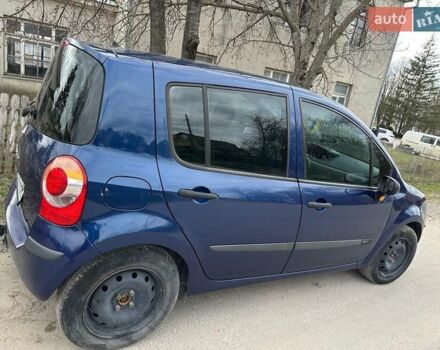 Синий Рено Модус, объемом двигателя 1.2 л и пробегом 150 тыс. км за 4500 $, фото 1 на Automoto.ua