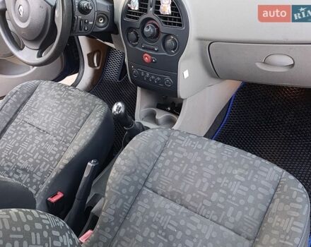 Синий Рено Модус, объемом двигателя 1.1 л и пробегом 196 тыс. км за 3900 $, фото 8 на Automoto.ua