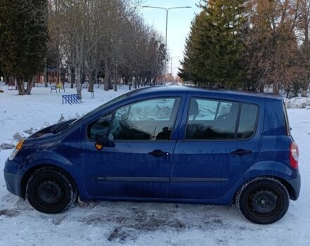 Синий Рено Модус, объемом двигателя 1.1 л и пробегом 196 тыс. км за 3900 $, фото 1 на Automoto.ua