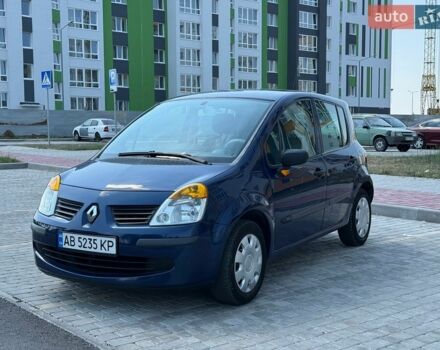 Синий Рено Модус, объемом двигателя 1.15 л и пробегом 97 тыс. км за 3850 $, фото 2 на Automoto.ua