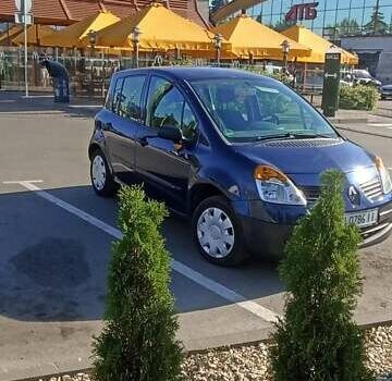 Синий Рено Модус, объемом двигателя 1.1 л и пробегом 205 тыс. км за 3700 $, фото 22 на Automoto.ua