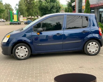 Синий Рено Модус, объемом двигателя 1.1 л и пробегом 210 тыс. км за 3488 $, фото 2 на Automoto.ua