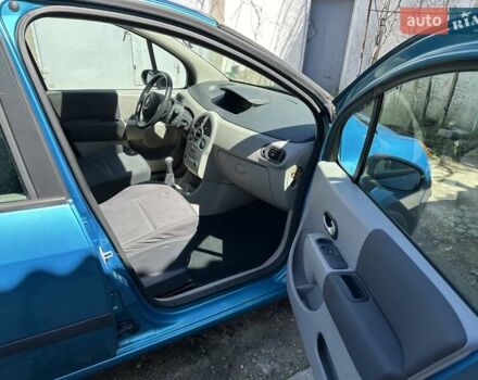 Синий Рено Модус, объемом двигателя 1.2 л и пробегом 180 тыс. км за 4100 $, фото 9 на Automoto.ua