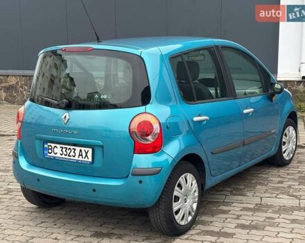 Синий Рено Модус, объемом двигателя 1.6 л и пробегом 167 тыс. км за 4800 $, фото 2 на Automoto.ua