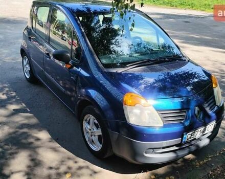 Синий Рено Модус, объемом двигателя 1.1 л и пробегом 223 тыс. км за 4150 $, фото 1 на Automoto.ua