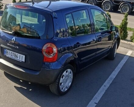 Синій Рено Модус, об'ємом двигуна 1.1 л та пробігом 205 тис. км за 3500 $, фото 2 на Automoto.ua