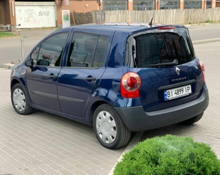 Синий Рено Модус, объемом двигателя 1.1 л и пробегом 210 тыс. км за 3488 $, фото 4 на Automoto.ua