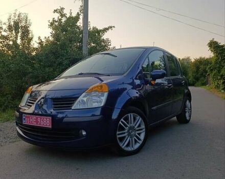 Синий Рено Модус, объемом двигателя 1.6 л и пробегом 185 тыс. км за 5900 $, фото 68 на Automoto.ua