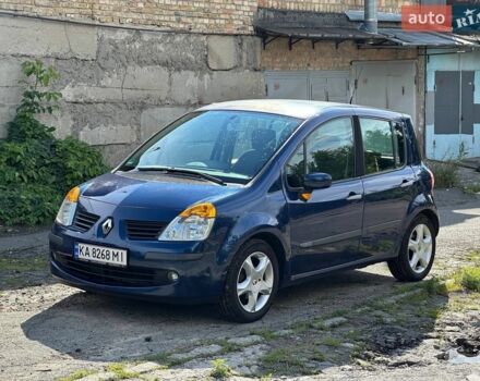 Синій Рено Модус, об'ємом двигуна 1.6 л та пробігом 205 тис. км за 4500 $, фото 12 на Automoto.ua
