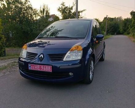 Синий Рено Модус, объемом двигателя 1.6 л и пробегом 185 тыс. км за 5900 $, фото 6 на Automoto.ua