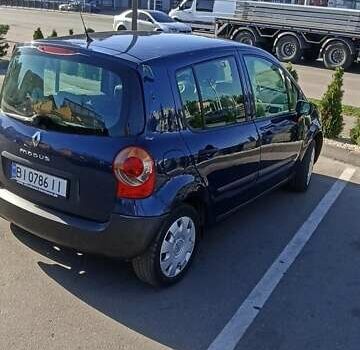 Синий Рено Модус, объемом двигателя 1.1 л и пробегом 205 тыс. км за 3700 $, фото 1 на Automoto.ua