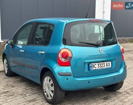 Синий Рено Модус, объемом двигателя 1.6 л и пробегом 167 тыс. км за 4800 $, фото 3 на Automoto.ua