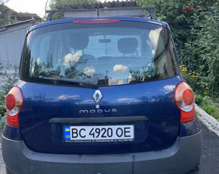 Синій Рено Модус, об'ємом двигуна 0 л та пробігом 209 тис. км за 4000 $, фото 3 на Automoto.ua