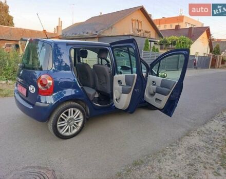 Синий Рено Модус, объемом двигателя 1.6 л и пробегом 185 тыс. км за 5900 $, фото 54 на Automoto.ua