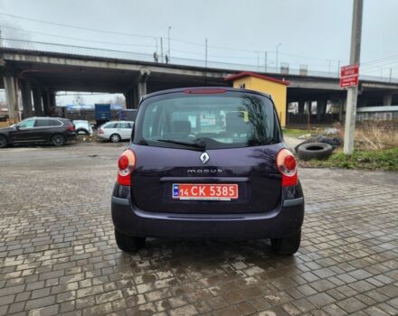 Синий Рено Модус, объемом двигателя 1.6 л и пробегом 204 тыс. км за 4650 $, фото 5 на Automoto.ua