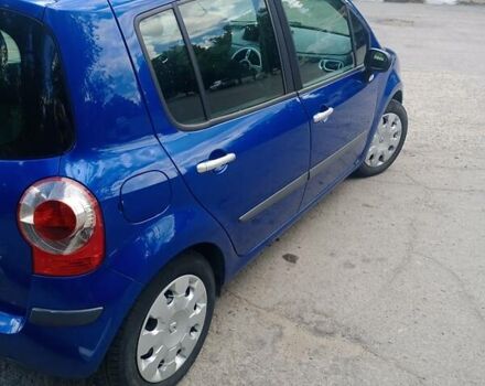Синий Рено Модус, объемом двигателя 1.2 л и пробегом 176 тыс. км за 4300 $, фото 2 на Automoto.ua