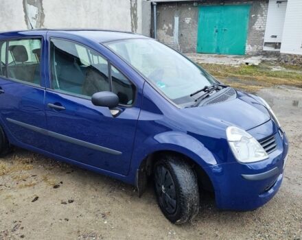 Синий Рено Модус, объемом двигателя 1.1 л и пробегом 230 тыс. км за 3700 $, фото 3 на Automoto.ua
