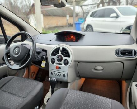 Синий Рено Модус, объемом двигателя 1.6 л и пробегом 204 тыс. км за 4650 $, фото 9 на Automoto.ua