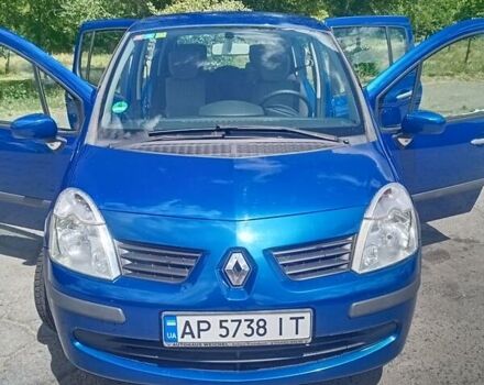 Синий Рено Модус, объемом двигателя 1.2 л и пробегом 176 тыс. км за 4300 $, фото 5 на Automoto.ua