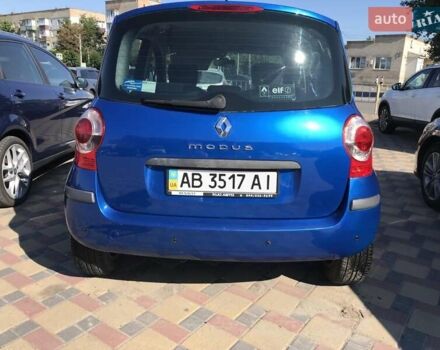 Синий Рено Модус, объемом двигателя 1.6 л и пробегом 170 тыс. км за 5700 $, фото 1 на Automoto.ua