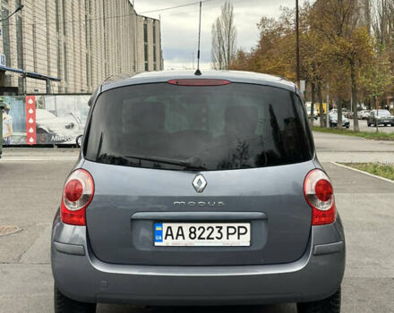 Синий Рено Модус, объемом двигателя 1.6 л и пробегом 181 тыс. км за 6250 $, фото 4 на Automoto.ua