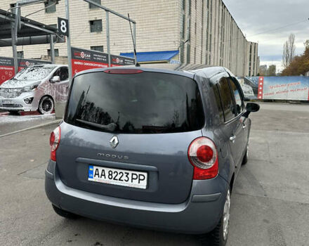 Синий Рено Модус, объемом двигателя 1.6 л и пробегом 181 тыс. км за 6250 $, фото 5 на Automoto.ua