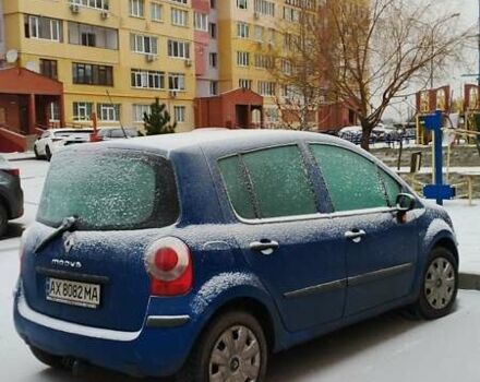 Синий Рено Модус, объемом двигателя 1.1 л и пробегом 200 тыс. км за 4200 $, фото 1 на Automoto.ua