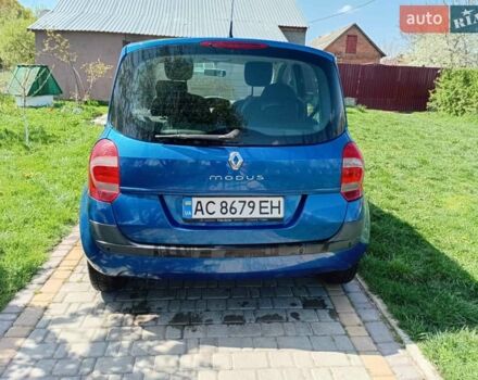 Синій Рено Модус, об'ємом двигуна 1.2 л та пробігом 204 тис. км за 3650 $, фото 20 на Automoto.ua