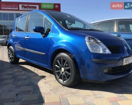 Синий Рено Модус, объемом двигателя 1.6 л и пробегом 170 тыс. км за 5700 $, фото 2 на Automoto.ua