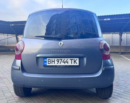 Синий Рено Модус, объемом двигателя 1.46 л и пробегом 160 тыс. км за 5200 $, фото 4 на Automoto.ua