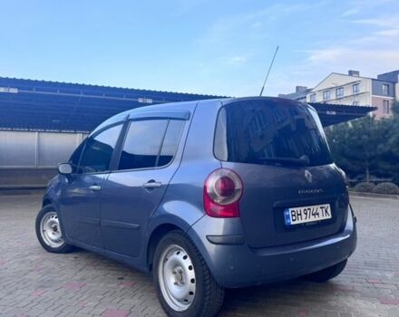 Синий Рено Модус, объемом двигателя 1.46 л и пробегом 160 тыс. км за 5200 $, фото 3 на Automoto.ua