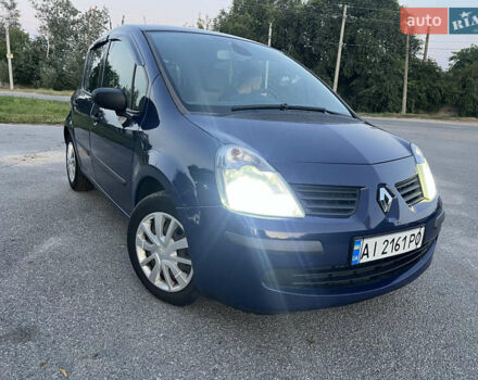 Синий Рено Модус, объемом двигателя 1.46 л и пробегом 206 тыс. км за 5850 $, фото 2 на Automoto.ua
