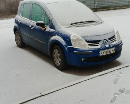 Синий Рено Модус, объемом двигателя 1.1 л и пробегом 200 тыс. км за 4200 $, фото 1 на Automoto.ua