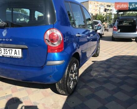 Синий Рено Модус, объемом двигателя 1.6 л и пробегом 170 тыс. км за 5700 $, фото 3 на Automoto.ua