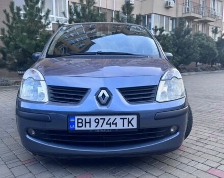 Синий Рено Модус, объемом двигателя 1.46 л и пробегом 160 тыс. км за 5200 $, фото 5 на Automoto.ua