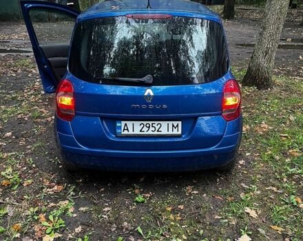 Синій Рено Модус, об'ємом двигуна 1.6 л та пробігом 145 тис. км за 5700 $, фото 1 на Automoto.ua