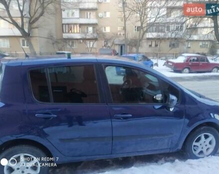 Синий Рено Модус, объемом двигателя 1.46 л и пробегом 350 тыс. км за 5000 $, фото 1 на Automoto.ua