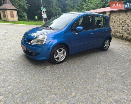 Синий Рено Модус, объемом двигателя 1.6 л и пробегом 160 тыс. км за 6700 $, фото 3 на Automoto.ua