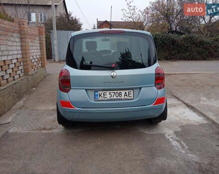 Синий Рено Модус, объемом двигателя 1.15 л и пробегом 130 тыс. км за 5500 $, фото 2 на Automoto.ua