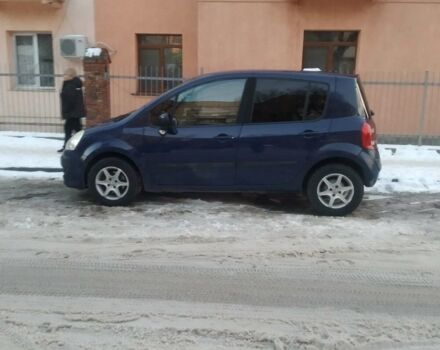 Синий Рено Модус, объемом двигателя 1.46 л и пробегом 350 тыс. км за 5000 $, фото 1 на Automoto.ua