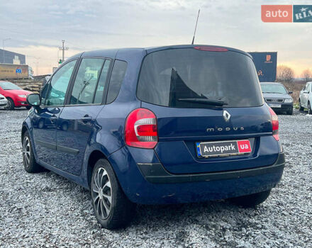 Синій Рено Модус, об'ємом двигуна 1.6 л та пробігом 105 тис. км за 3000 $, фото 4 на Automoto.ua