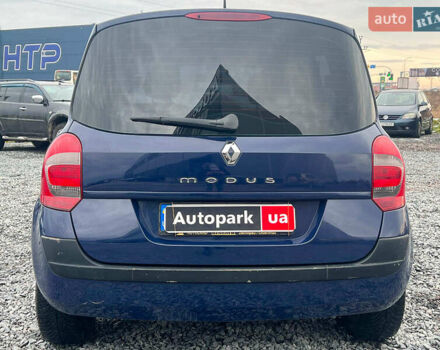 Синій Рено Модус, об'ємом двигуна 1.6 л та пробігом 105 тис. км за 3000 $, фото 5 на Automoto.ua