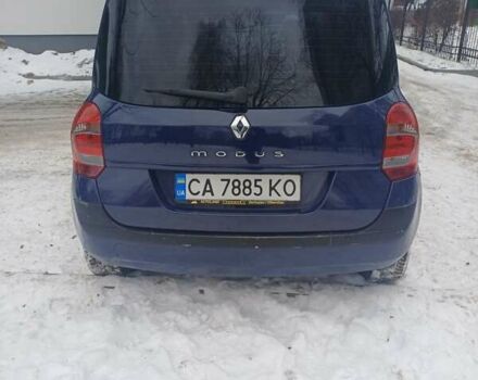 Синій Рено Модус, об'ємом двигуна 1.6 л та пробігом 106 тис. км за 6300 $, фото 8 на Automoto.ua